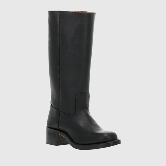 Lerelia | Leather Knee-High Boots