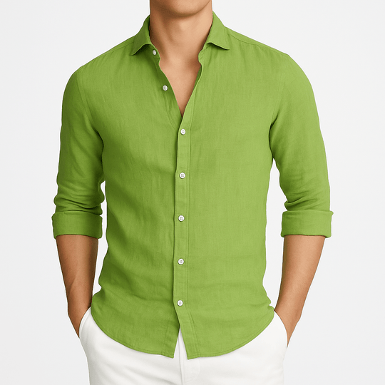 DAVID | CASTLE LINEN SHIRT