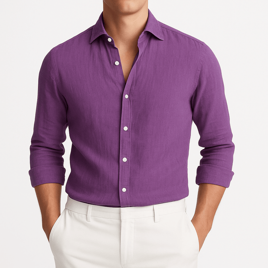 DAVID | CASTLE LINEN SHIRT