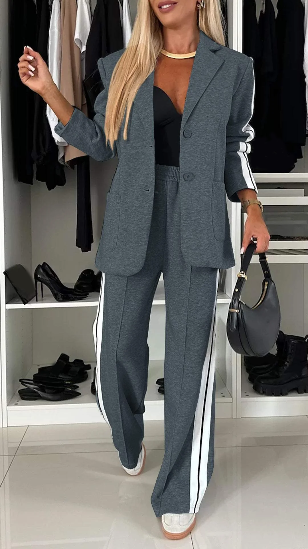 Alba | Two-Piece Set - Effortless Structure, Everyday Style